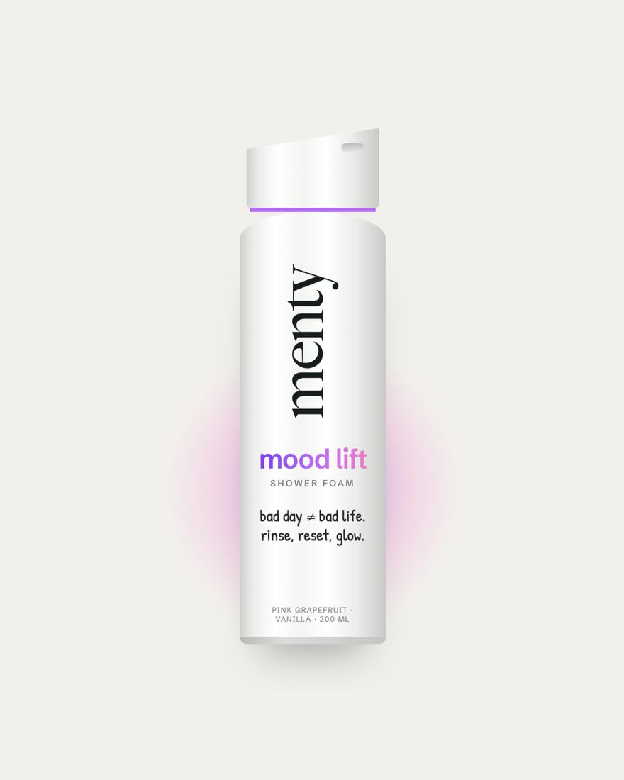 menty mood lift shower foam